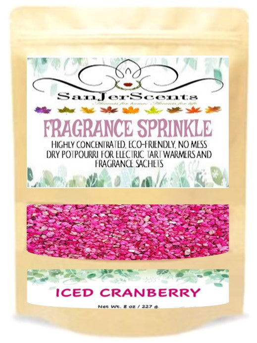 2 and 8 oz SanJerScents Sprinkle Dry Potpourri for Electric Dish Tart Warmers and Sachets