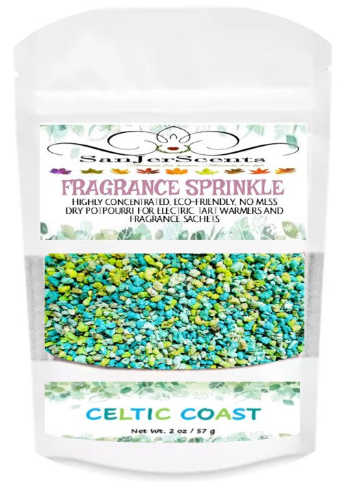 2 and 8 oz SanJerScents Sprinkle Dry Potpourri for Electric Dish Tart Warmers and Sachets
