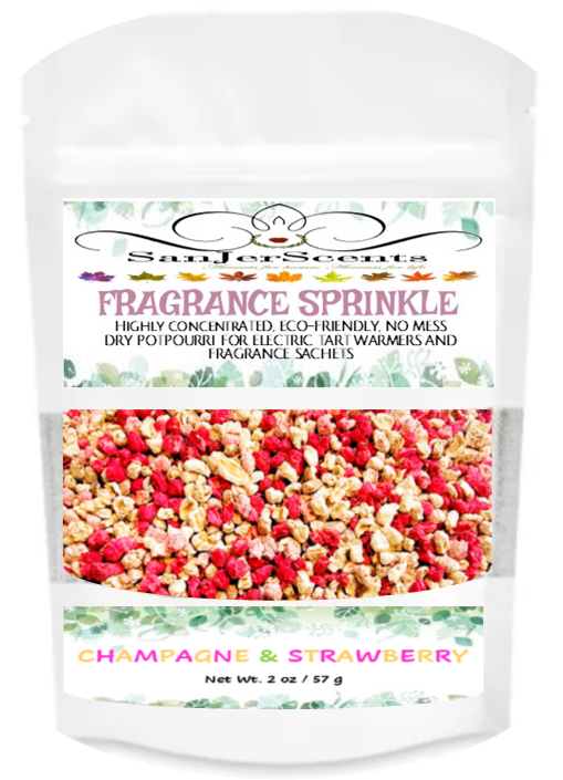 2 and 8 oz SanJerScents Sprinkle Dry Potpourri for Electric Dish Tart Warmers and Sachets