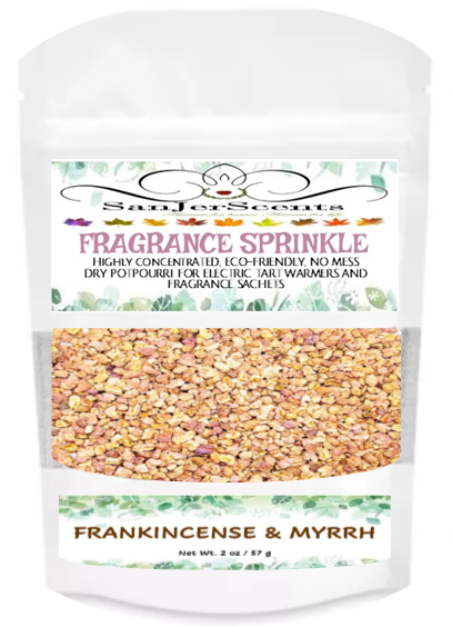 2 and 8 oz SanJerScents Sprinkle Dry Potpourri for Electric Dish Tart Warmers and Sachets