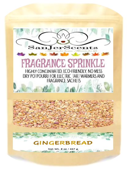 2 and 8 oz SanJerScents Sprinkle Dry Potpourri for Electric Dish Tart Warmers and Sachets