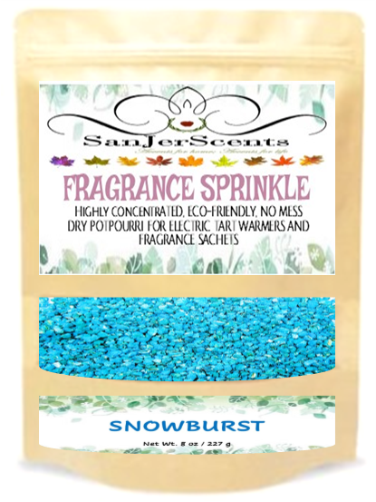 2 and 8 oz SanJerScents Sprinkle Dry Potpourri for Electric Dish Tart Warmers and Sachets