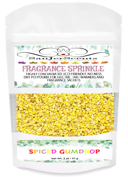 2 and 8 oz SanJerScents Sprinkle Dry Potpourri for Electric Dish Tart Warmers and Sachets