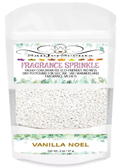 2 and 8 oz SanJerScents Sprinkle Dry Potpourri for Electric Dish Tart Warmers and Sachets