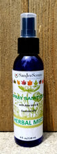 Load image into Gallery viewer, 4 oz sanitizer spray bottle in Herbal Mist scent
