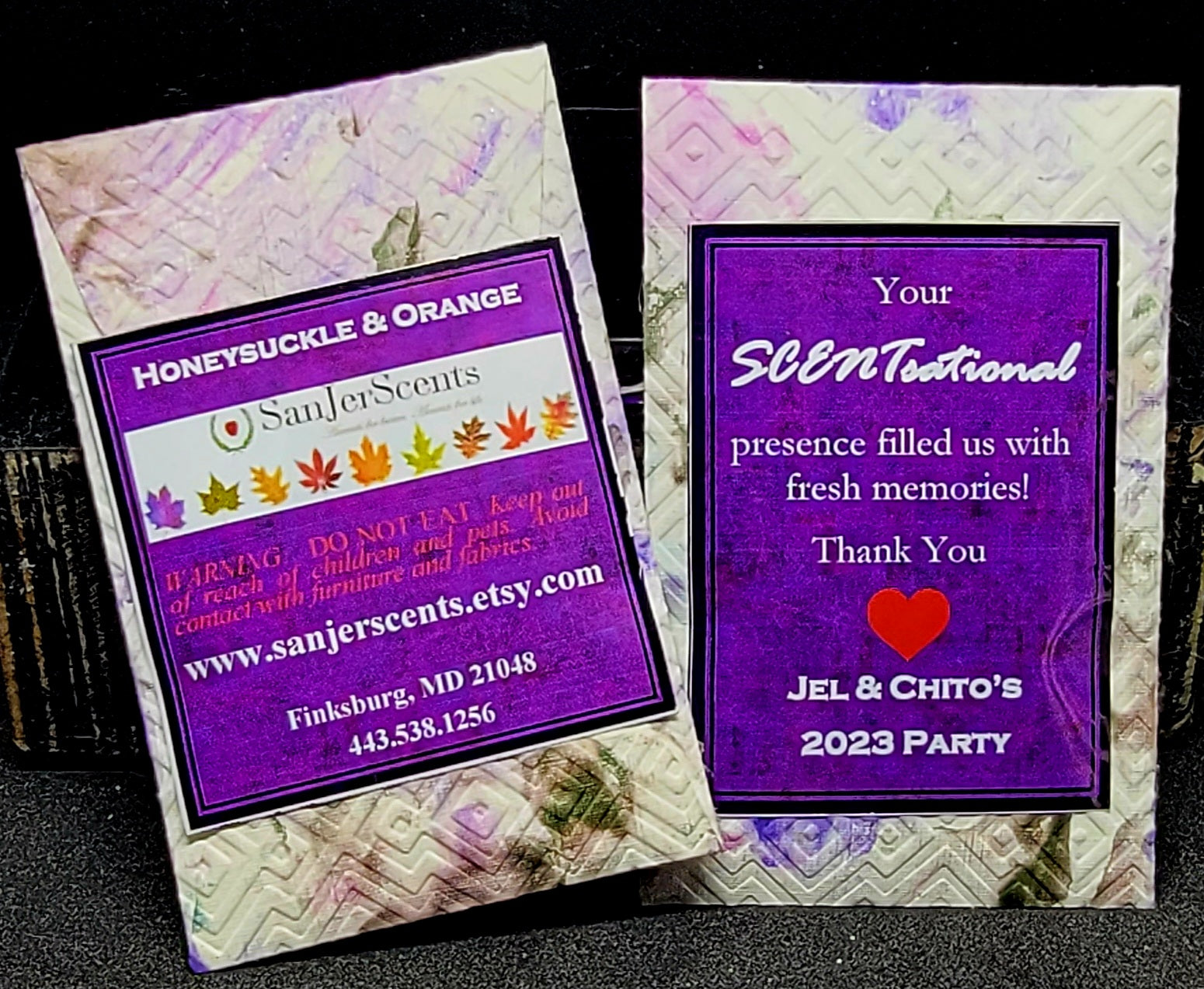 Mini Fragrance Sachets